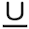 the underline button