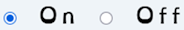optional font buttons