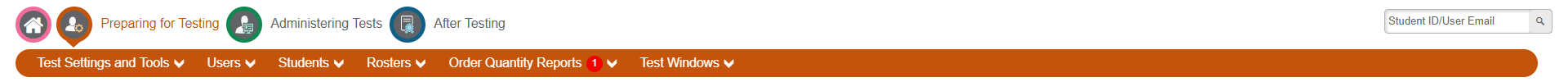 navigation toolbar